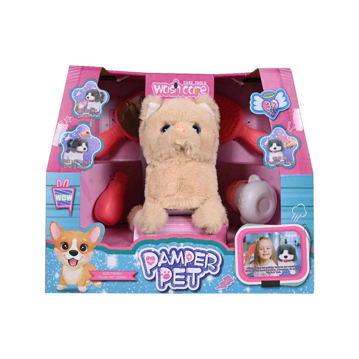 Pamper Pet - Feed me & Brush my Hair