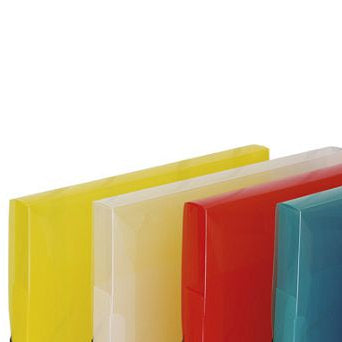 Plastic box file A4 4.5 cm