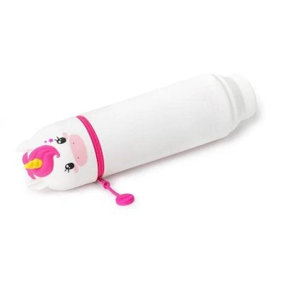 Legami soft 2 in 1 silicone pencil case kawaii Unicorn