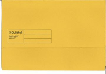 Document Wallet Yellow