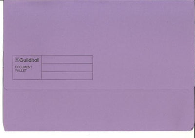 Document Wallet Purple