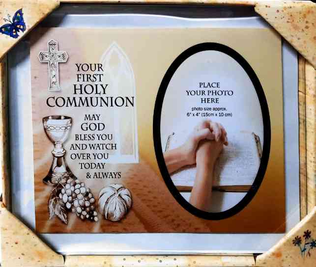 Communion Photo Frame 6 X 4