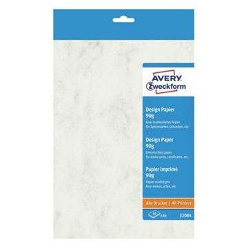Grey Marbled Paper 90G X50 A4