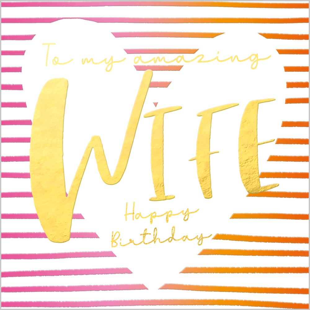 Wife Birthday