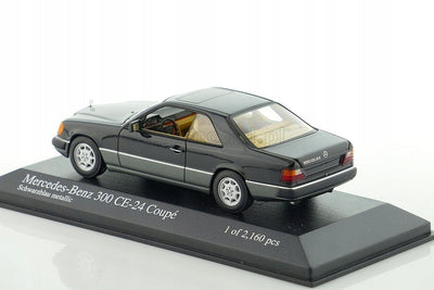 Mercedes - Benz 300 Ce 1990 Black Metallic 1:43