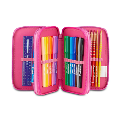Seven Minnie Chic Touch 3-Zip Pencil Case