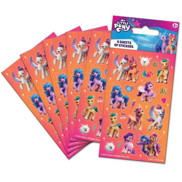 My Little Pony Stickers X Six Sheets