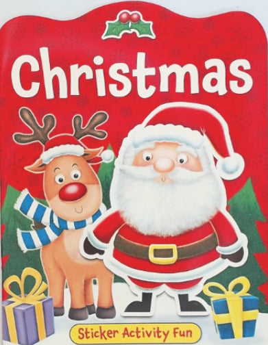Christmas Festive Sticker Activity Book