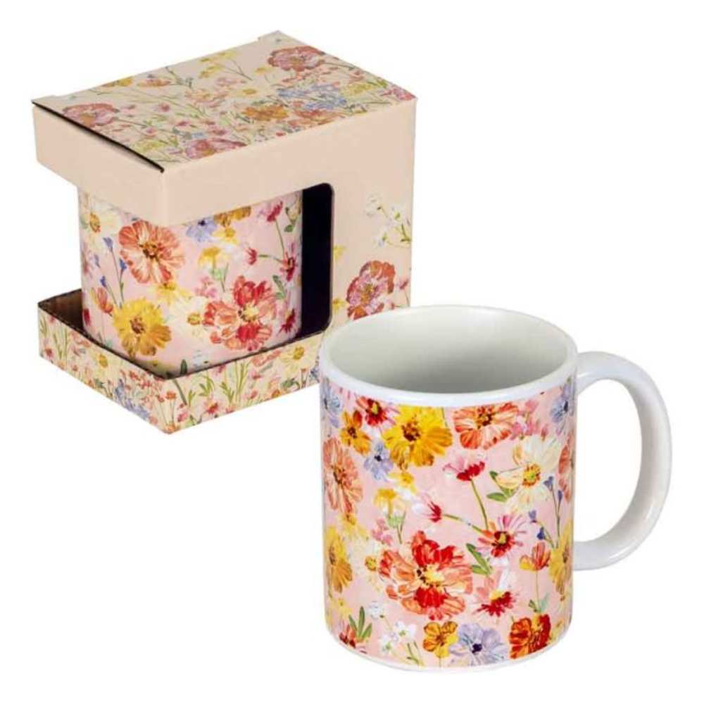 beautiful floral design gift box.