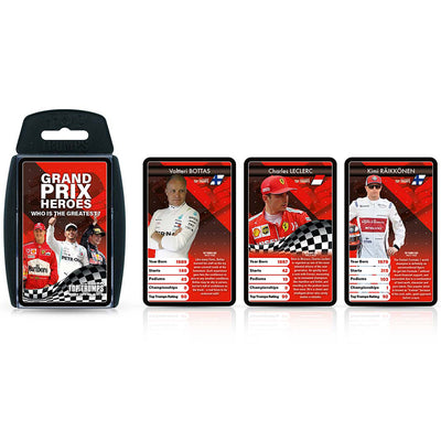 Top Trumps - Grand Prix Heroes Card Game