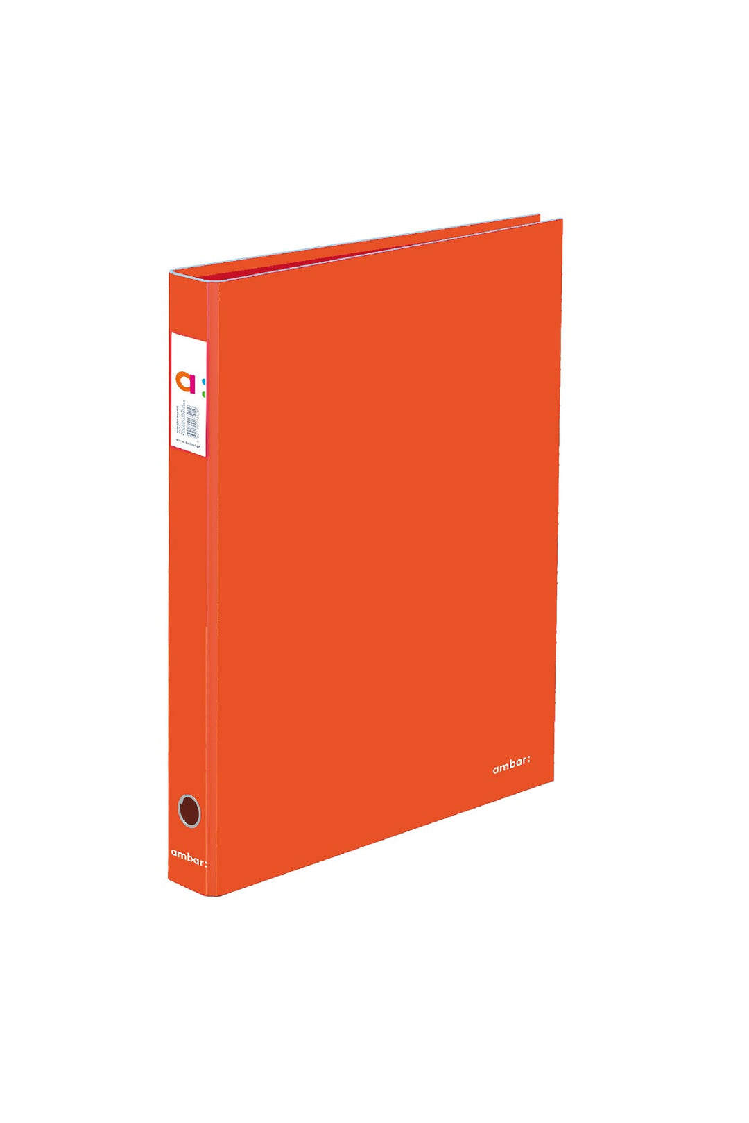 School A4 2-Ring File - Orange