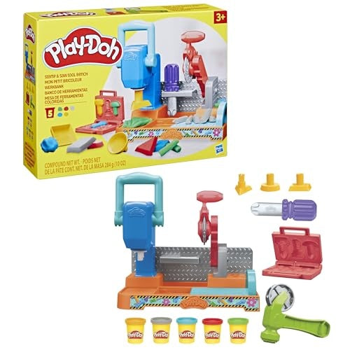 Stamp & Saw Tool Bench Playset