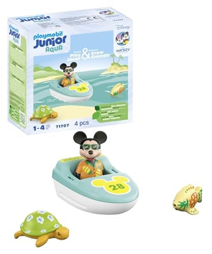 Playmobil Junior & Disney Mickey Mouse s Boat Tour
