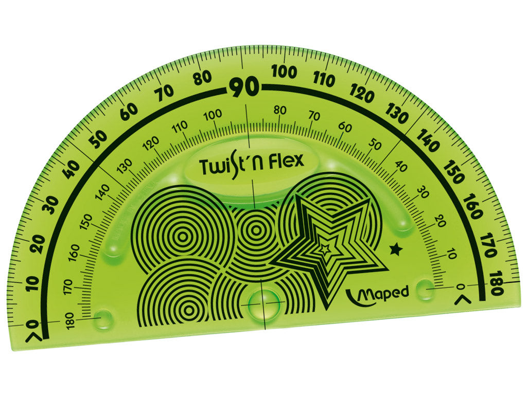 180 Degrees Protractor