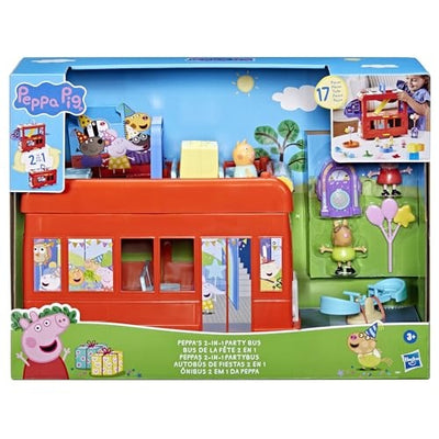 Peppa Pig - Peppas 2-in-1 Party Bus