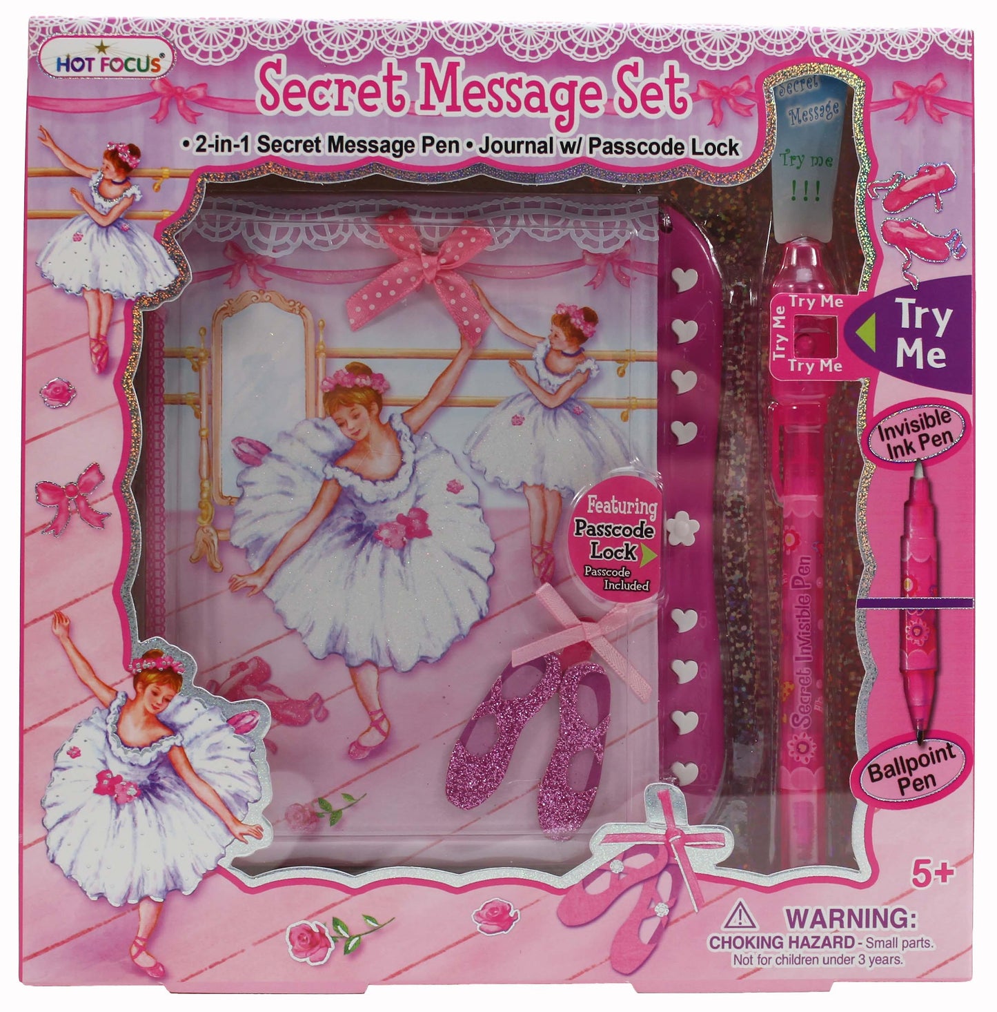 Ballerina Secret Message Set