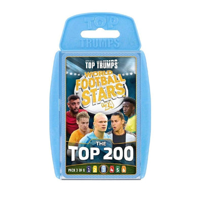 Top Trumps - World Football Stars Top 200 Card Game Pack 3