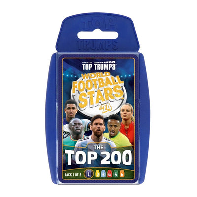 Top Trumps - World Football Stars Top 200 card game pack 1