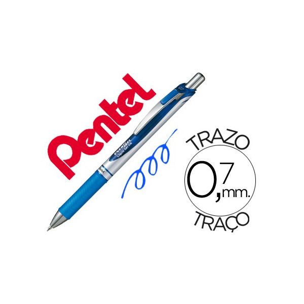 Pentel Energel Liquid Gel Ink Blue 0.7