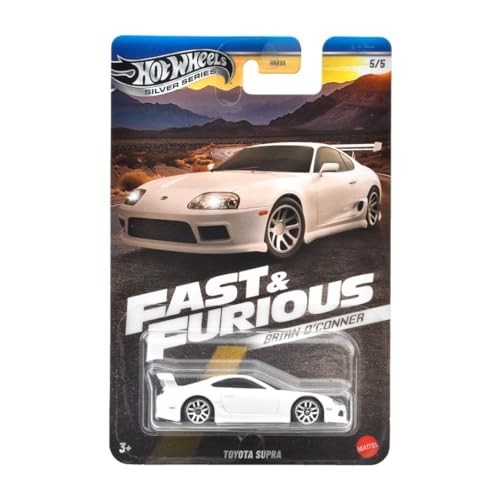 Hot Wheels Fast & Furious Toyota Supra White Brian O Conner 1:64 Scale