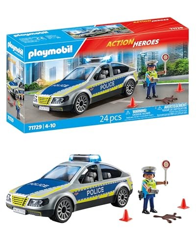 Playmobil Action Heroes Police Patrol Car - 71729