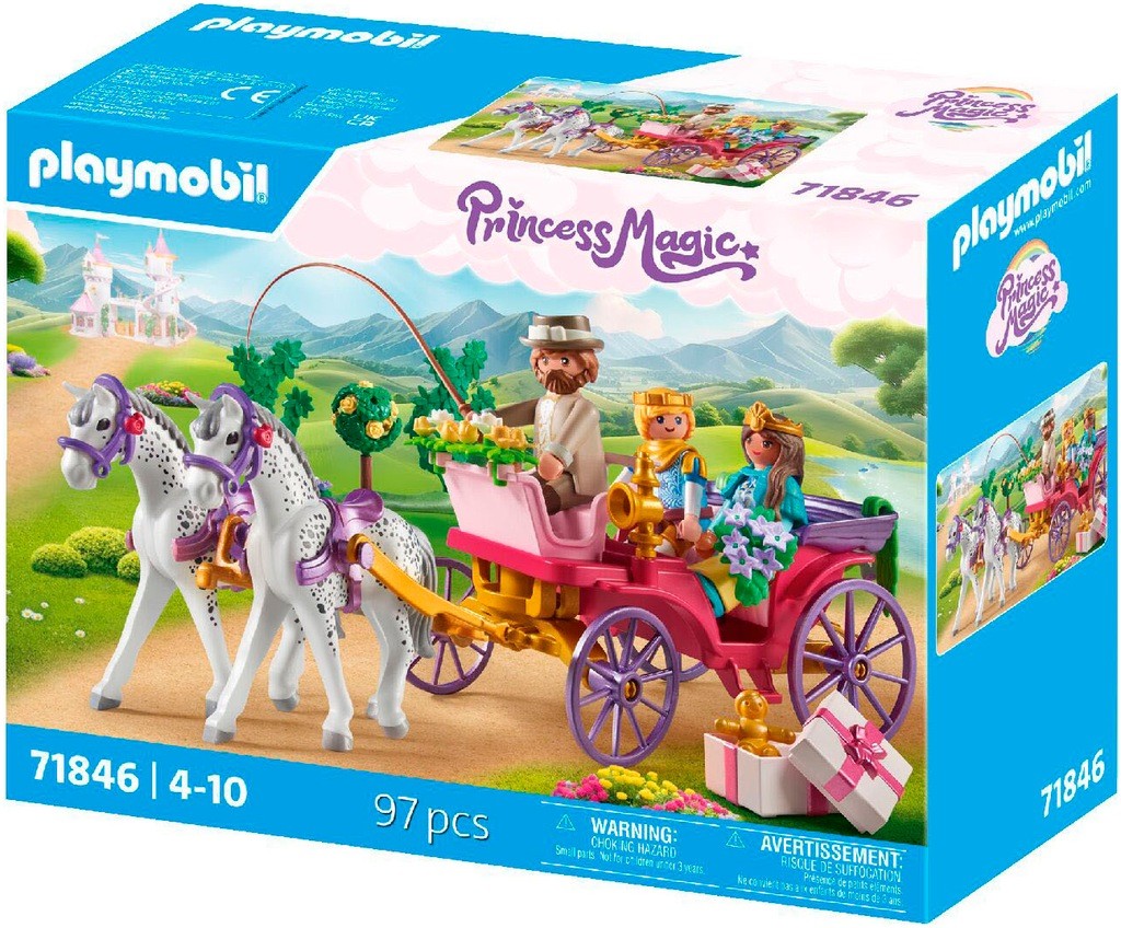 PLAYMOBIL Princess Magic - Carriage ride - 71846