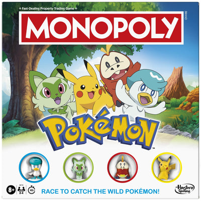 Monopoly - Pokemon Edition Board Game