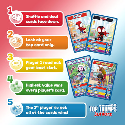 Top Trumps - Spidey and Friends Junior Card game