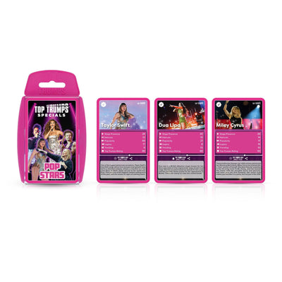 Top Trumps - Popstars Classic Card Game