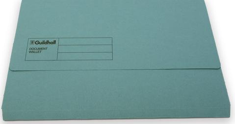 Document Wallet Blue