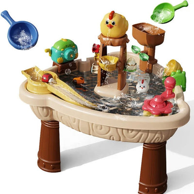 Water Table with Umbrella
