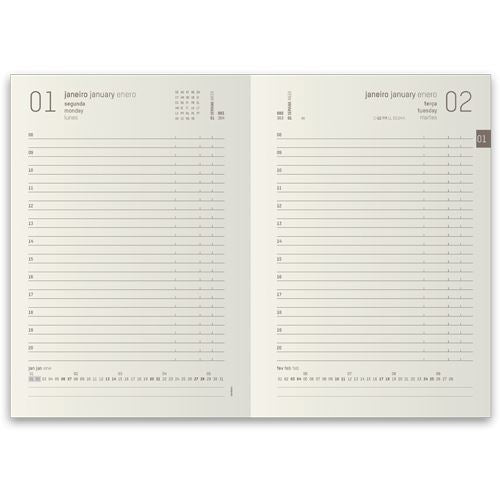 Classic Diary 2026 A5 1 day a page