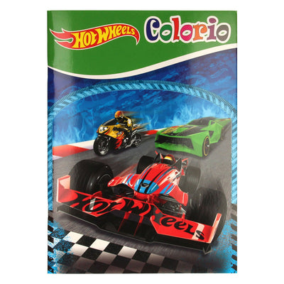 Hot Wheels Coloring Book