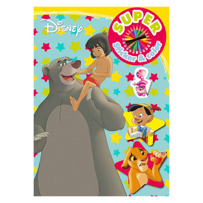 Disney Classics Super Sticker & Coloring Book