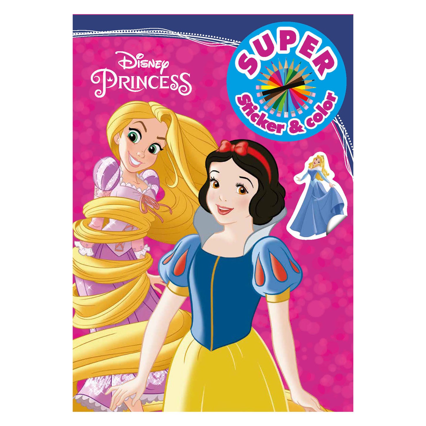 Disney Princess Sticker & Coloring Book