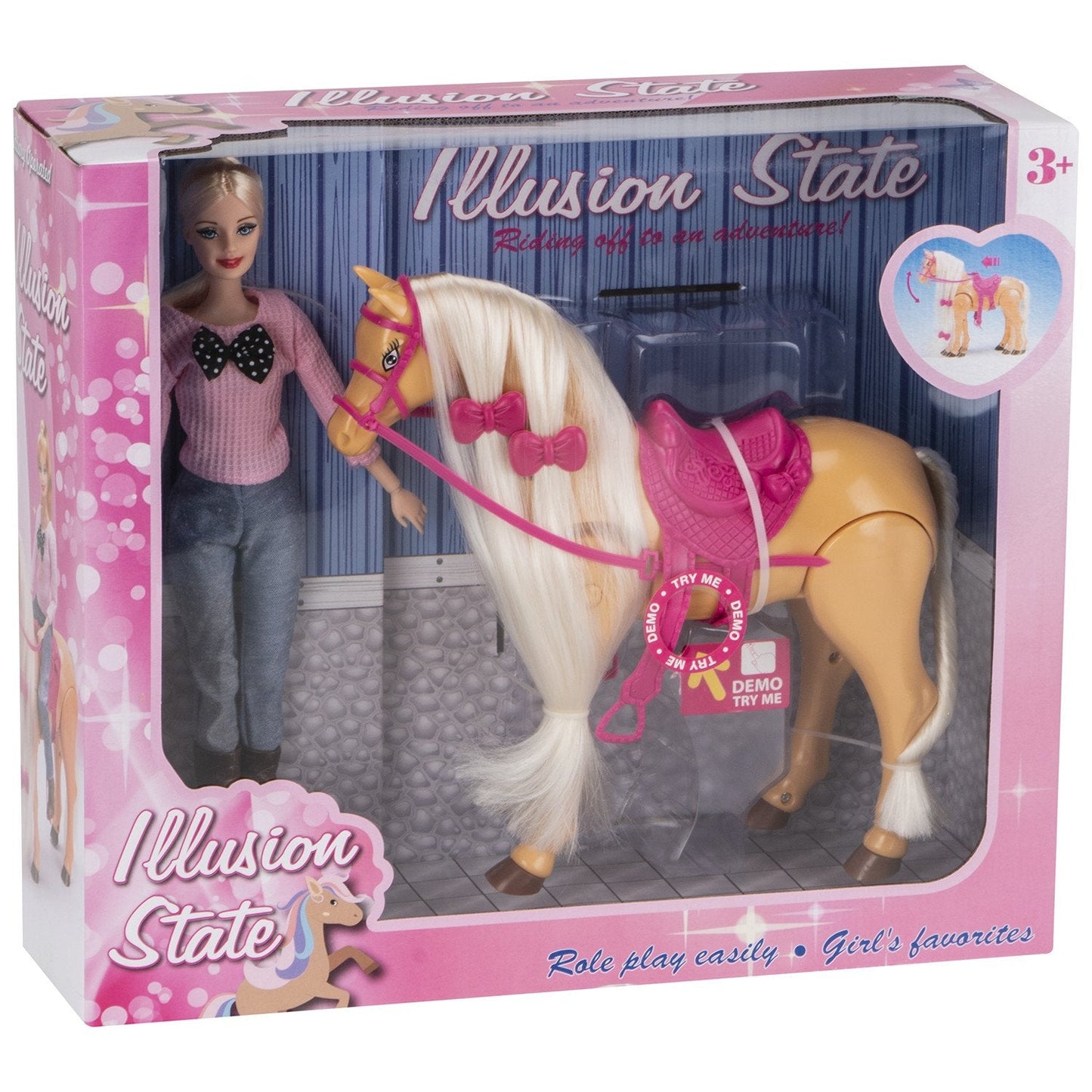 Horse With Doll