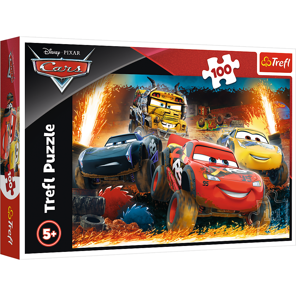 Puzzle Cars Extreme Race 100 Pcs