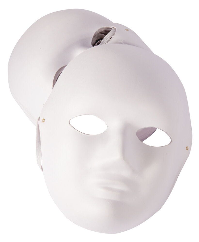 White face mask