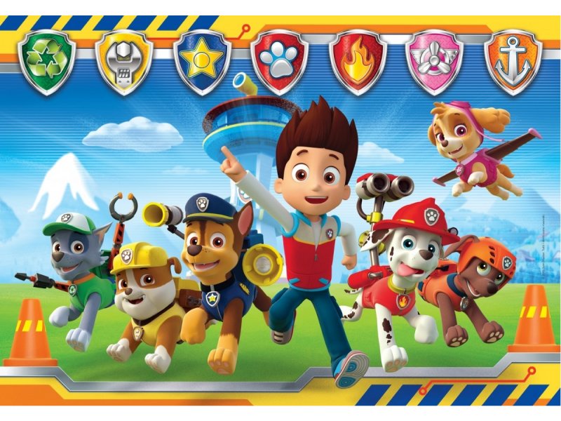 Paw Patrol Puzzle 104Pcs