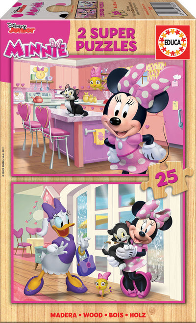 Puzzle Minnie Happy Helpers 2 X 25Pcs
