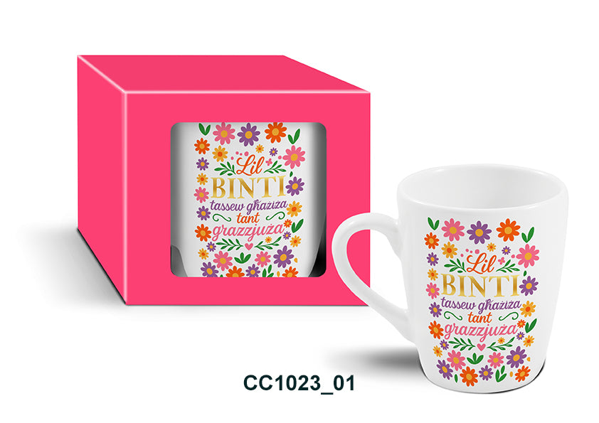 Mug - Lil-BINTI tassew ghazieza tant grazzjuza