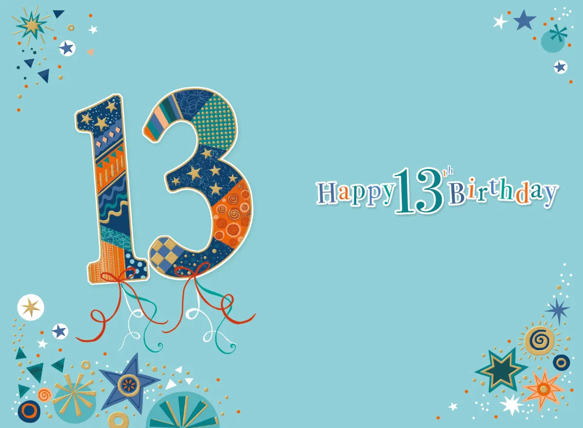 Today your 13