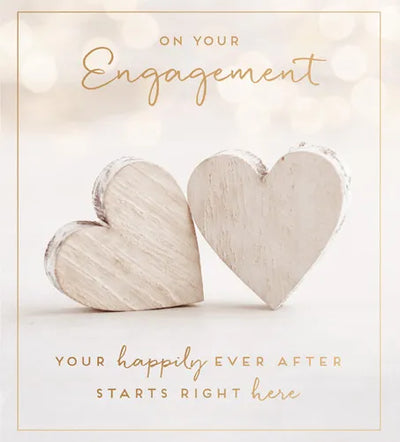 On Your Engagement Card - Your Happily Ever After Starts Right Here