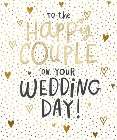 Happy Couple On Your Wedding Day