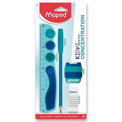 Maped Kidy Learn Concentration 4-Piece School Set