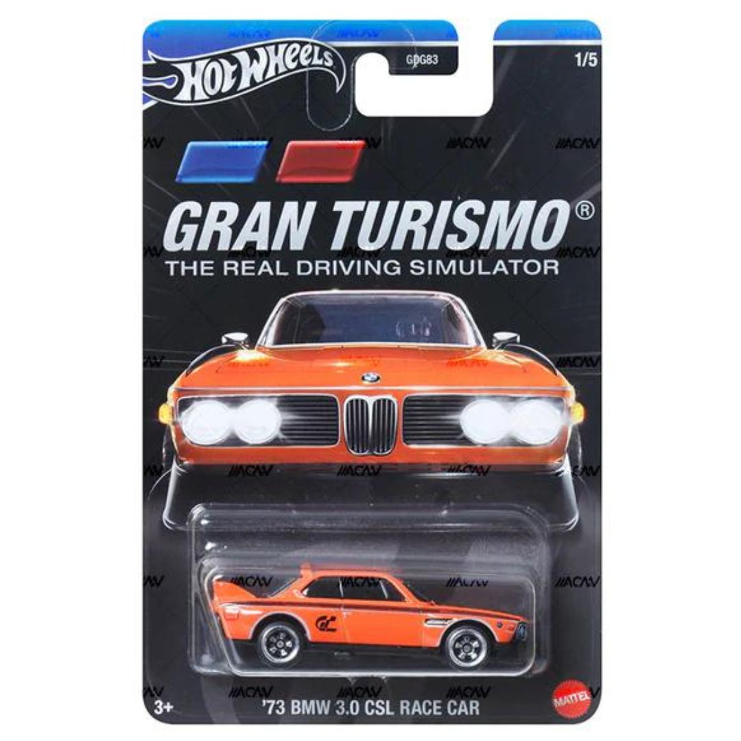 Hot Wheels Granturismo '73 Bmw 3.0 Csl Race Car