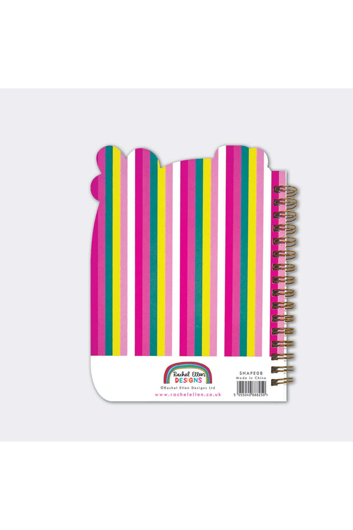 Flamingo Shaped Wirebound Notebook