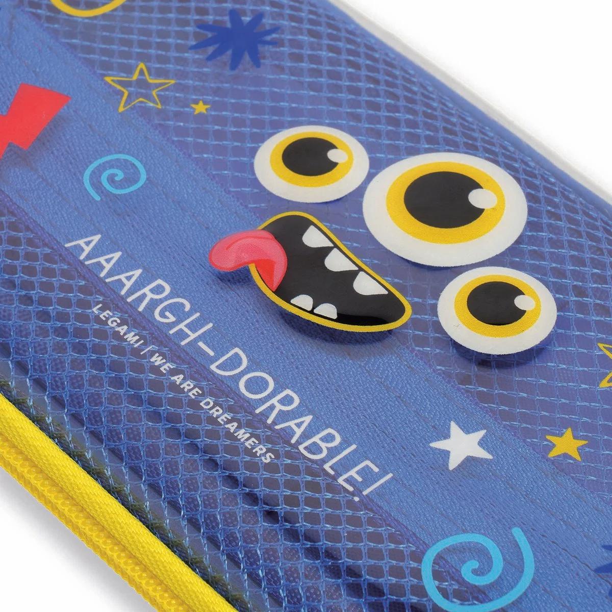 Legami Monster Pencil case - AAARGH-DORABLE!