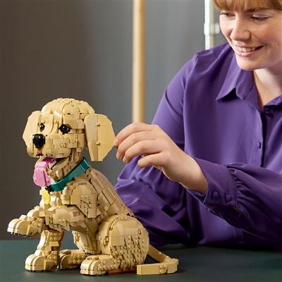 LEGO Icons Golden Retriever Puppy 11384