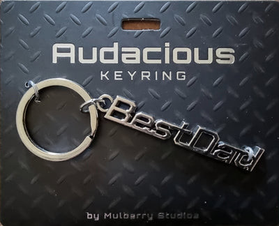 Best Dad Keychain